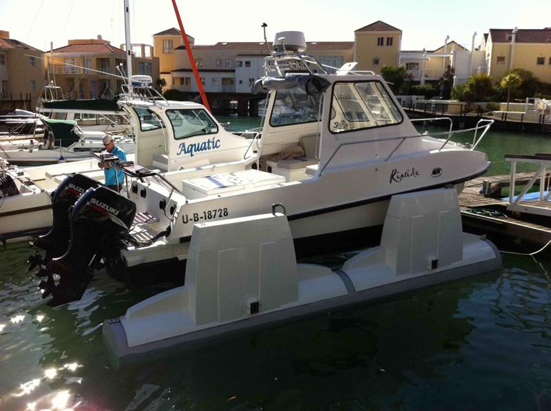 boat lift installation 2013