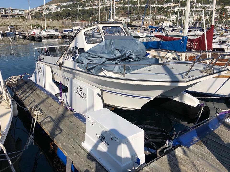 simons town boat lift storage south africa 2