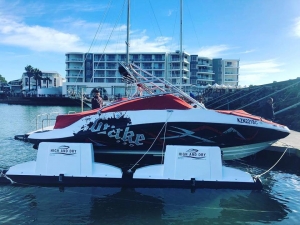 Granger Bay Boatlift Installation